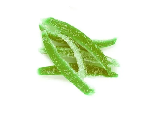 Limão Cristalizado Em Tiras - 2 Kg da Rock Snack