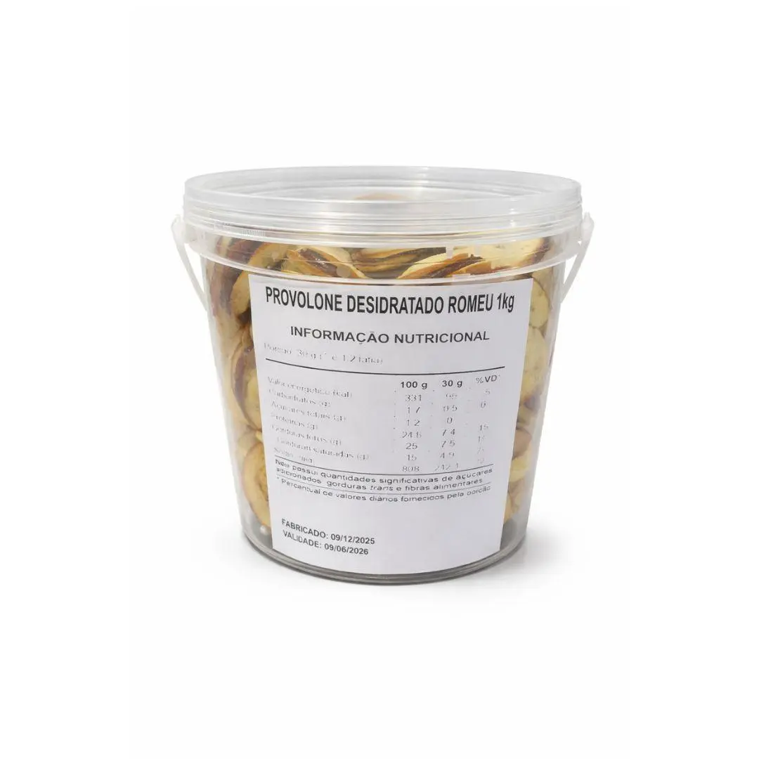Provolone Desidratado Com Goiabada Balde 1Kg - 1 Un